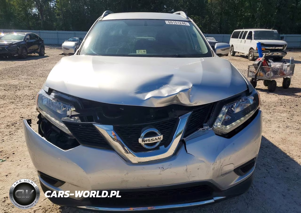 2016 Nissan Rogue Sv VIN:KNMAT2MT2GP685714 - 5