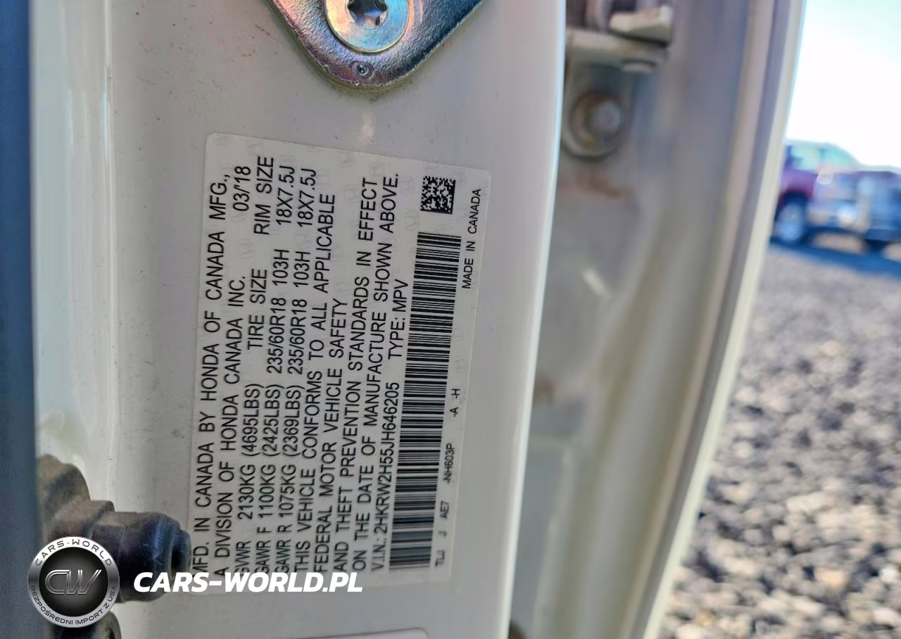 2018 Honda Cr-V Ex VIN:2HKRW2H55JH646205 - 13
