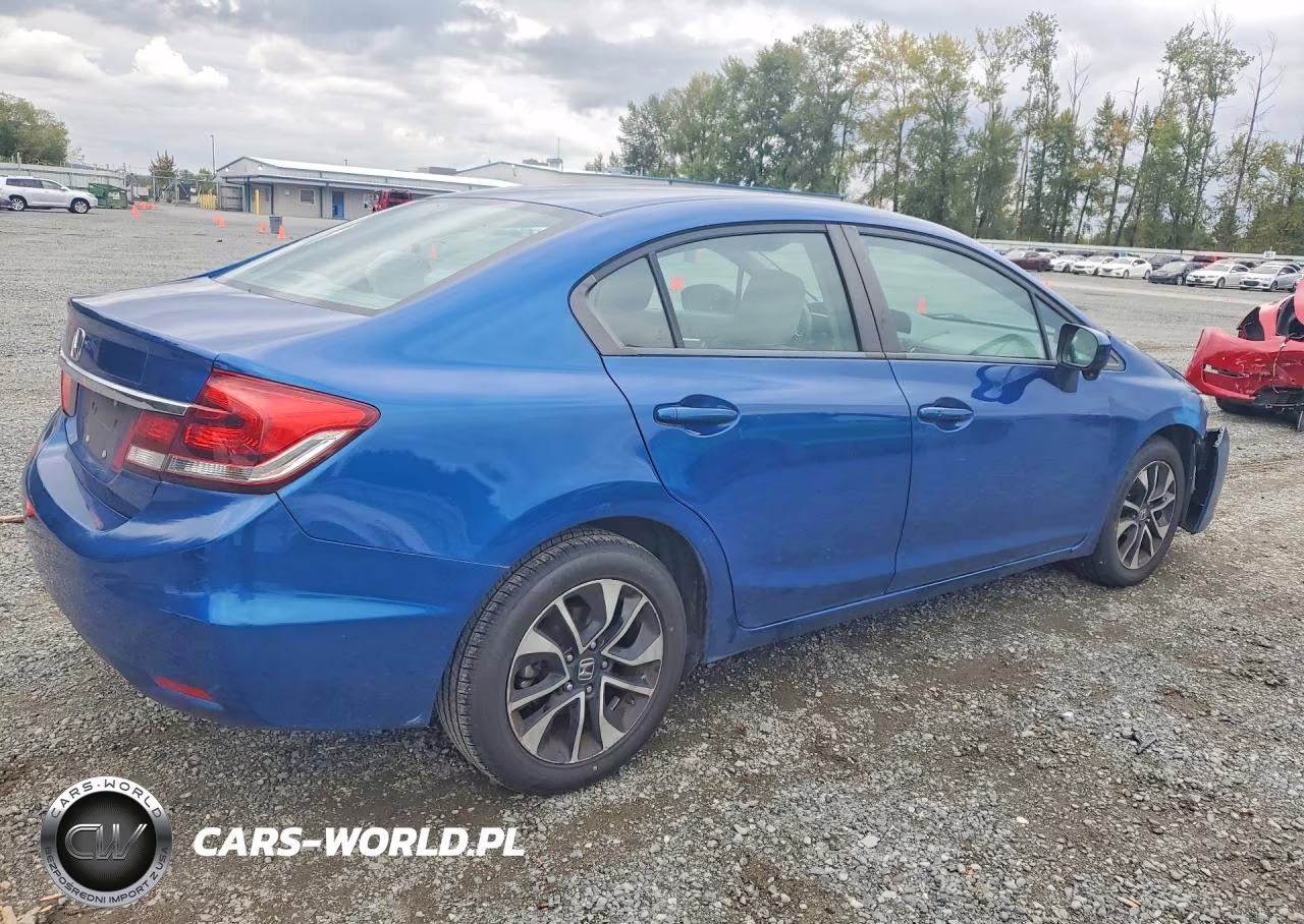 2014 Honda Civic Ex VIN:19XFB2F84EE220317 - 3