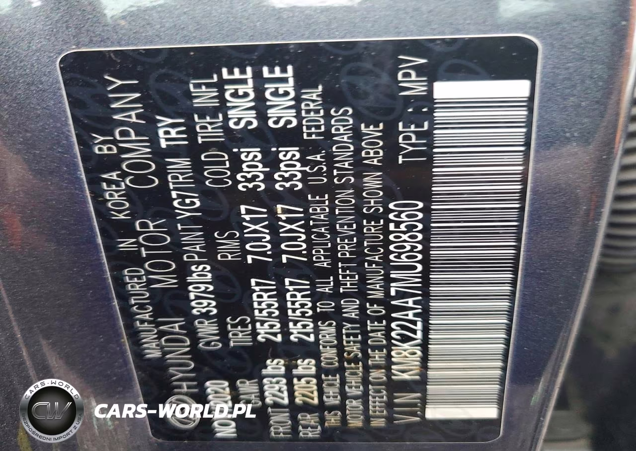 2021 Hyundai Kona Sel VIN:KM8K22AA7MU698560 - 13