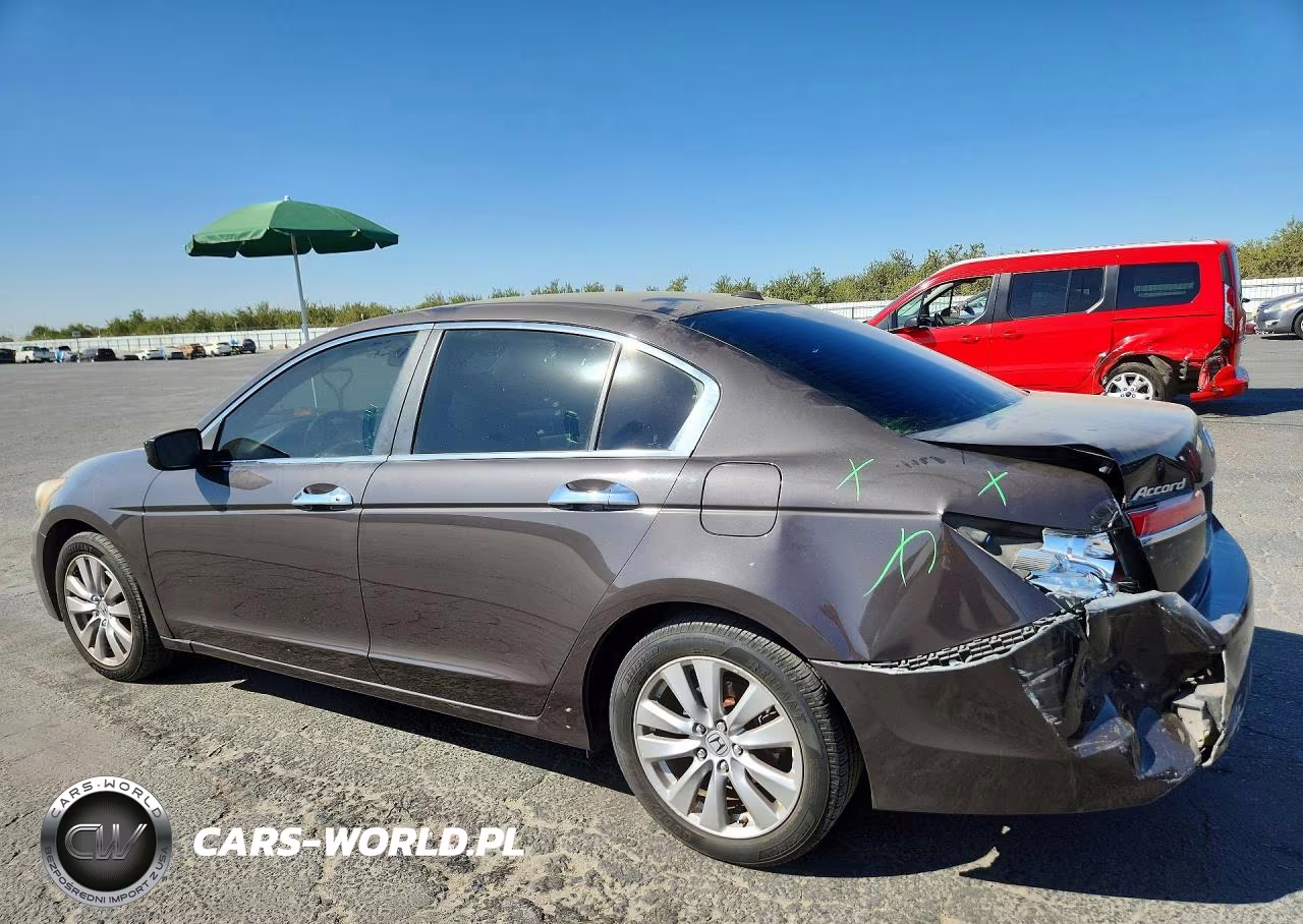 2012 Honda Accord Exl VIN:1HGCP2F86CA056686 - 2