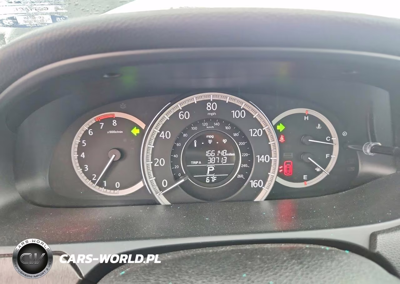 2014 Honda Accord Ex VIN:1HGCR2F74EA098083 - 9