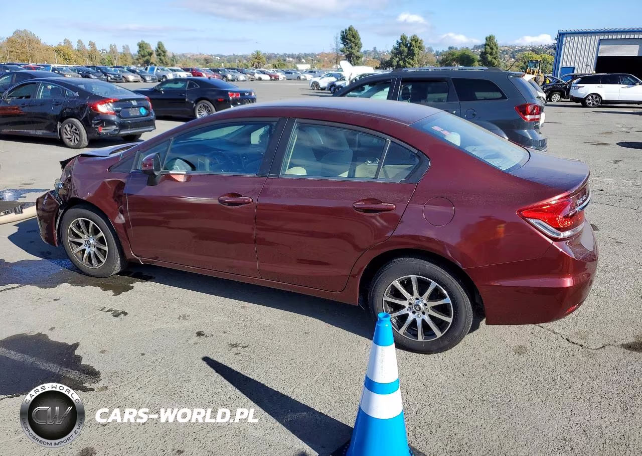 2013 Honda Civic Lx VIN:19XFB2F56DE236877 - 2