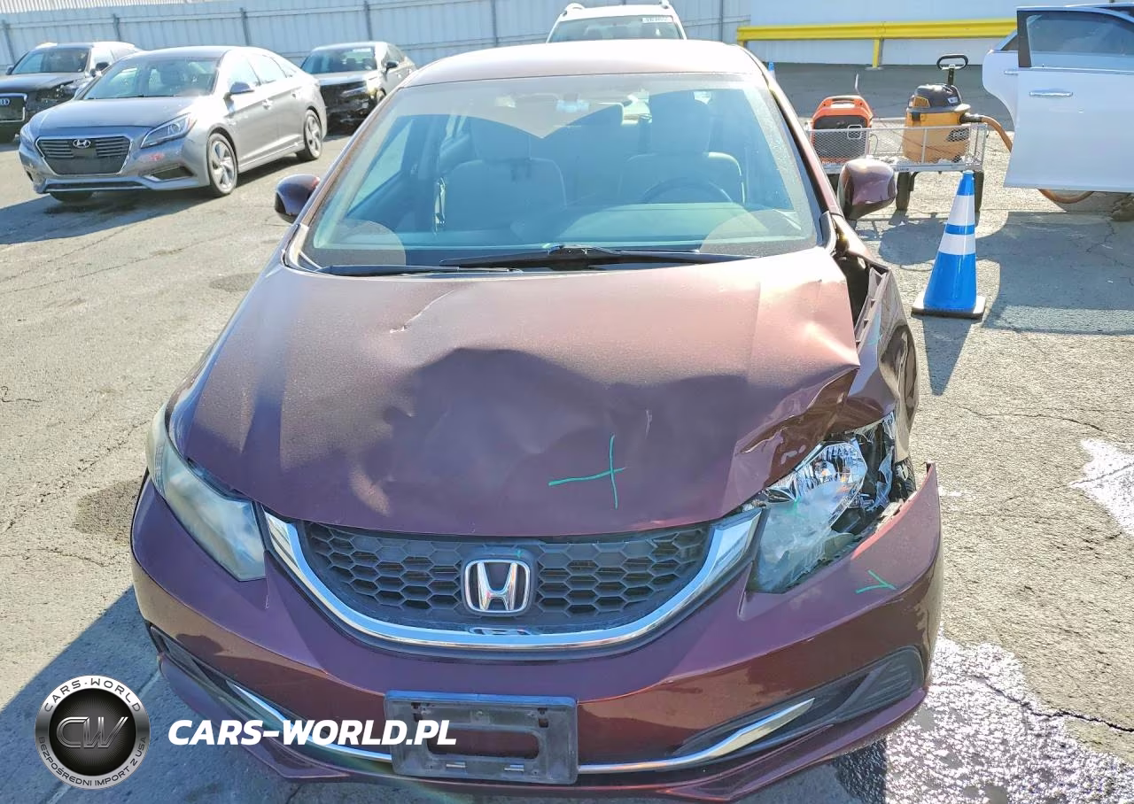 2013 Honda Civic Lx VIN:19XFB2F56DE236877 - 5