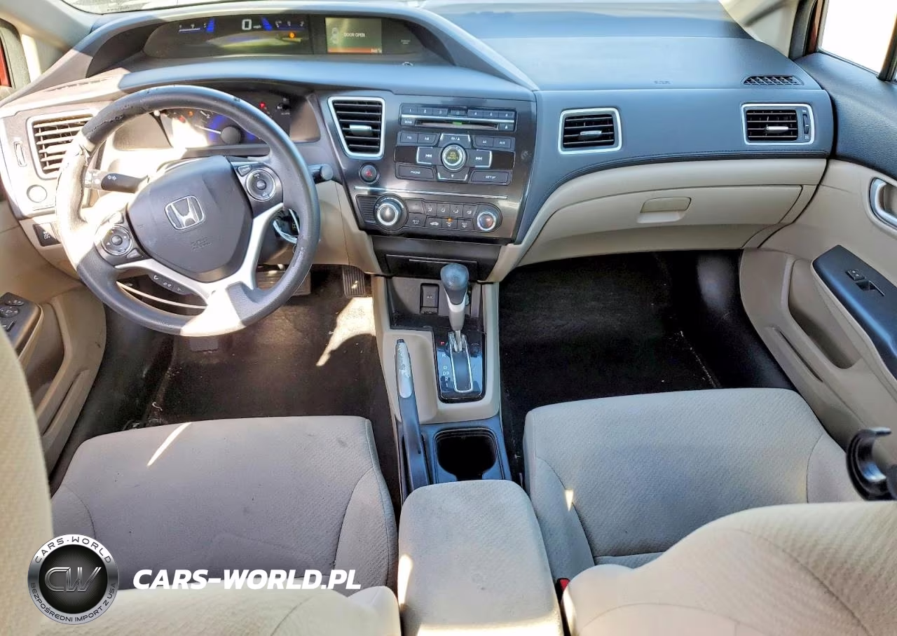 2013 Honda Civic Lx VIN:19XFB2F56DE236877 - 8