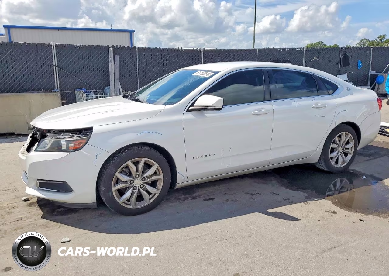2016 Chevrolet Impala Lt VIN:2G1105SA9G9186489 - 1