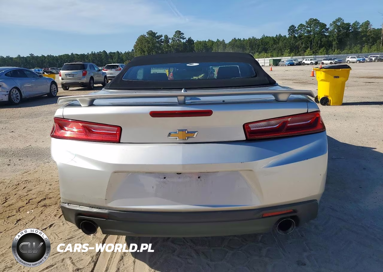 2018 Chevrolet Camaro Lt VIN:1G1FB3DX2J0128201 - 6