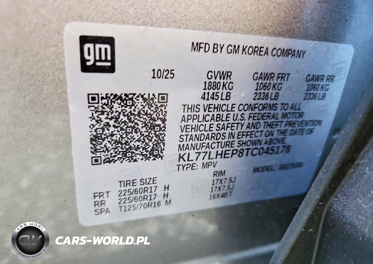 2026 Chevrolet Trax 1Lt VIN:KL77LHEP8TC045178 - 14