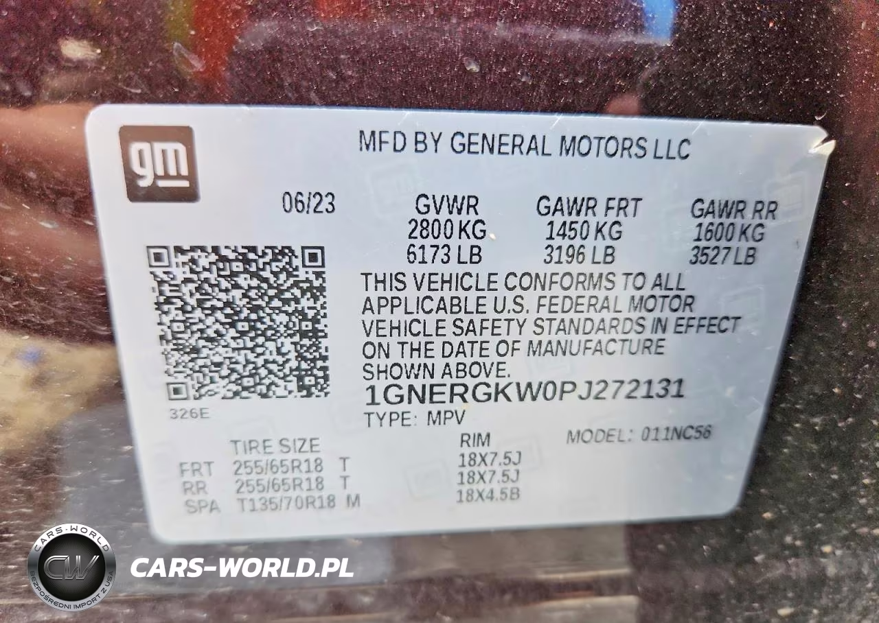 2023 Chevrolet Traverse Lt VIN:1GNERGKW0PJ272131 - 13