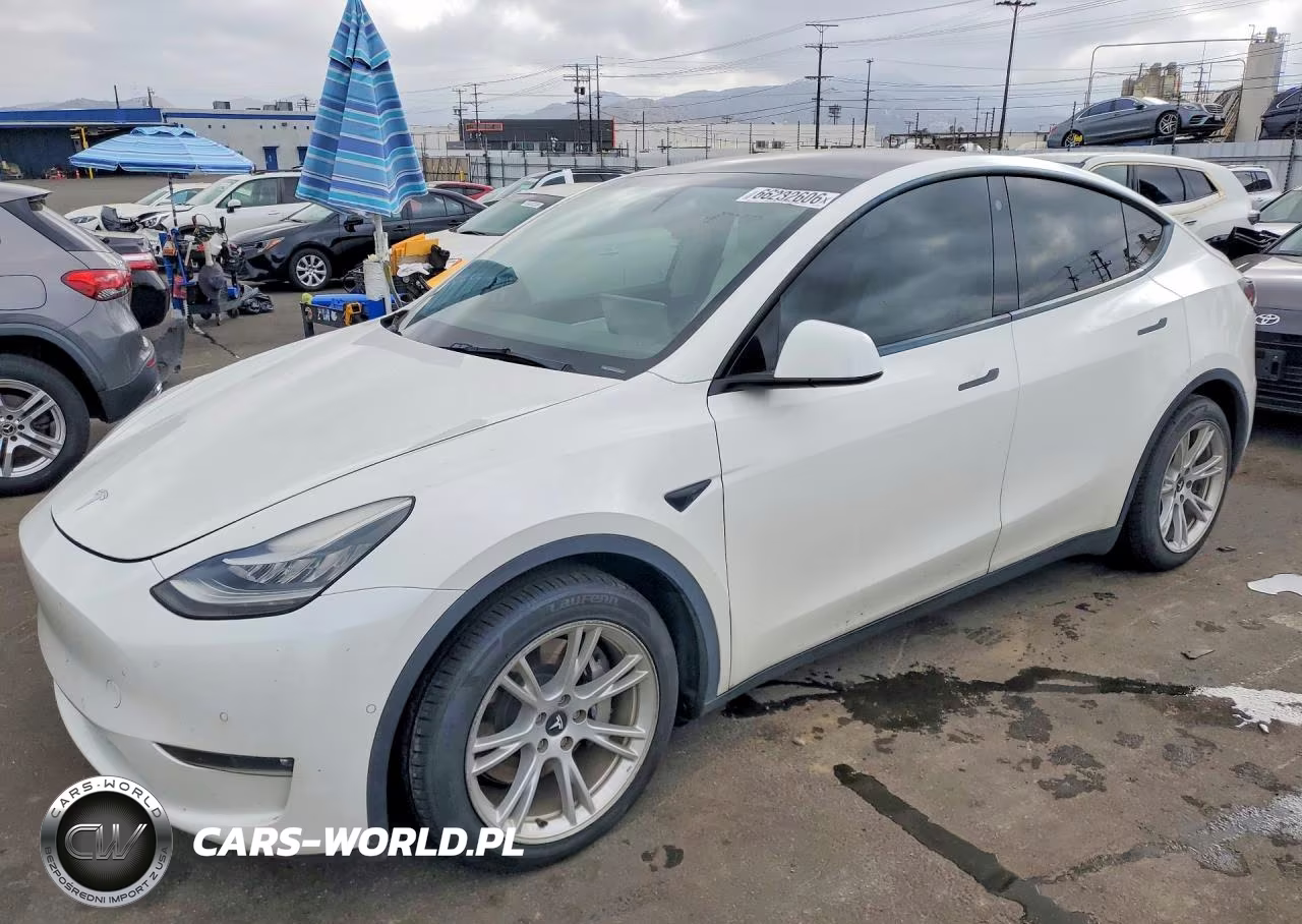 2021 Tesla Model Y VIN:5YJYGDEE2MF192992 - 1
