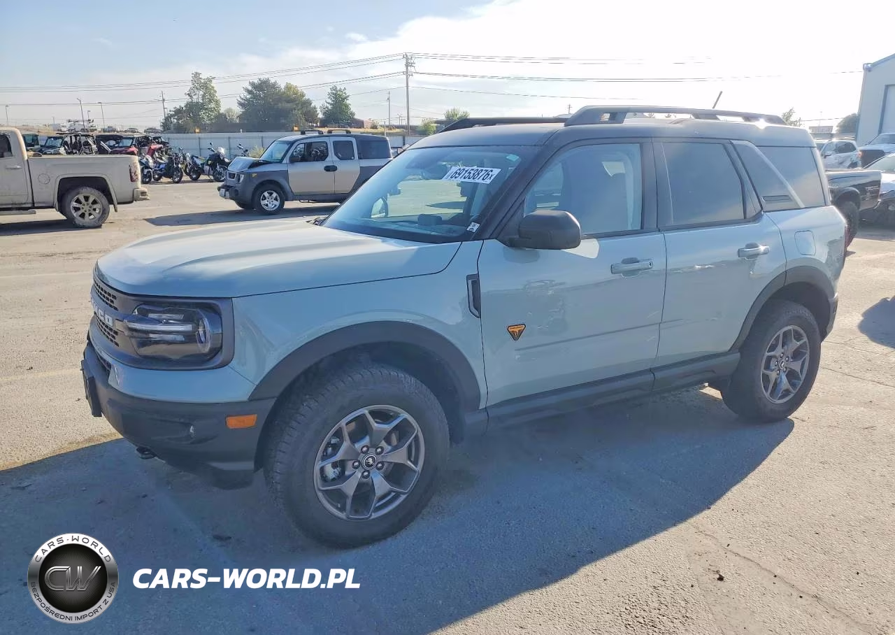 2023 Ford Bronco Sport Badlands VIN:3FMCR9D91PRD98809 - 1