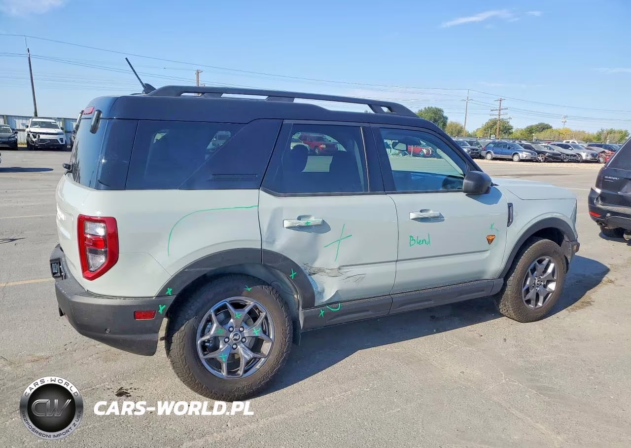 2023 Ford Bronco Sport Badlands VIN:3FMCR9D91PRD98809 - 3