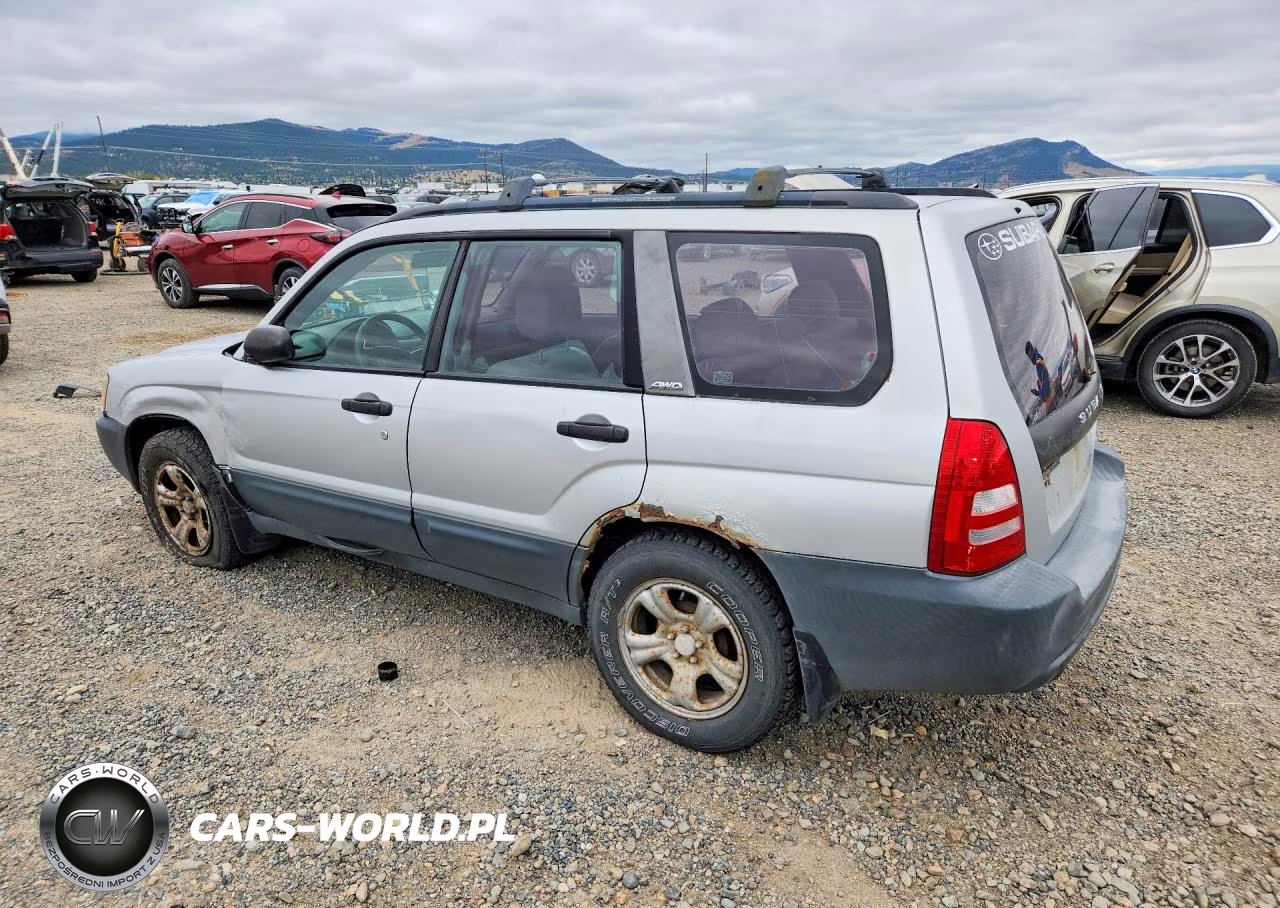 2003 Subaru Forester 2.5X VIN:JF1SG63643G756486 - 2