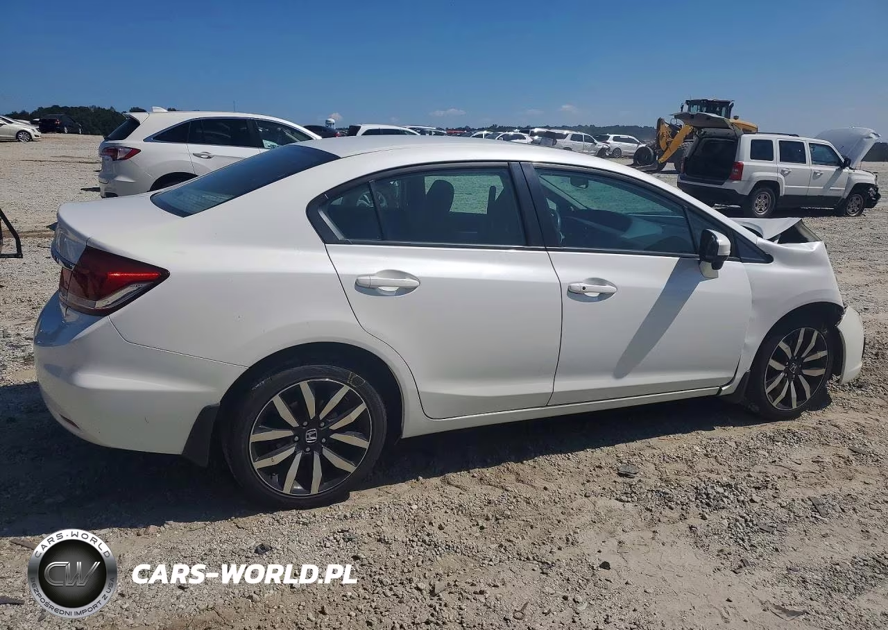 2015 Honda Civic Exl VIN:19XFB2F99FE035416 - 3