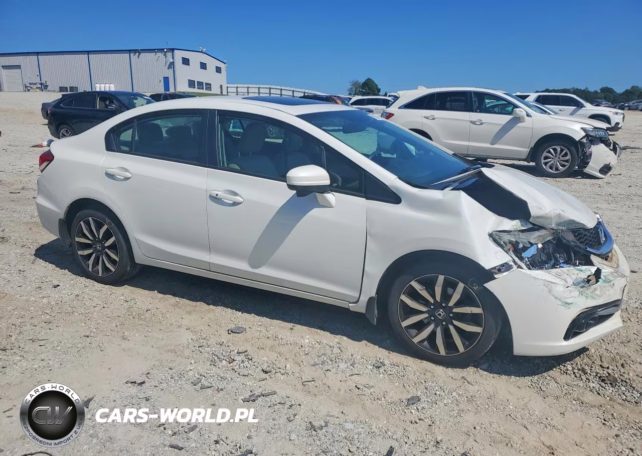2015 Honda Civic Exl VIN:19XFB2F99FE035416 - 4