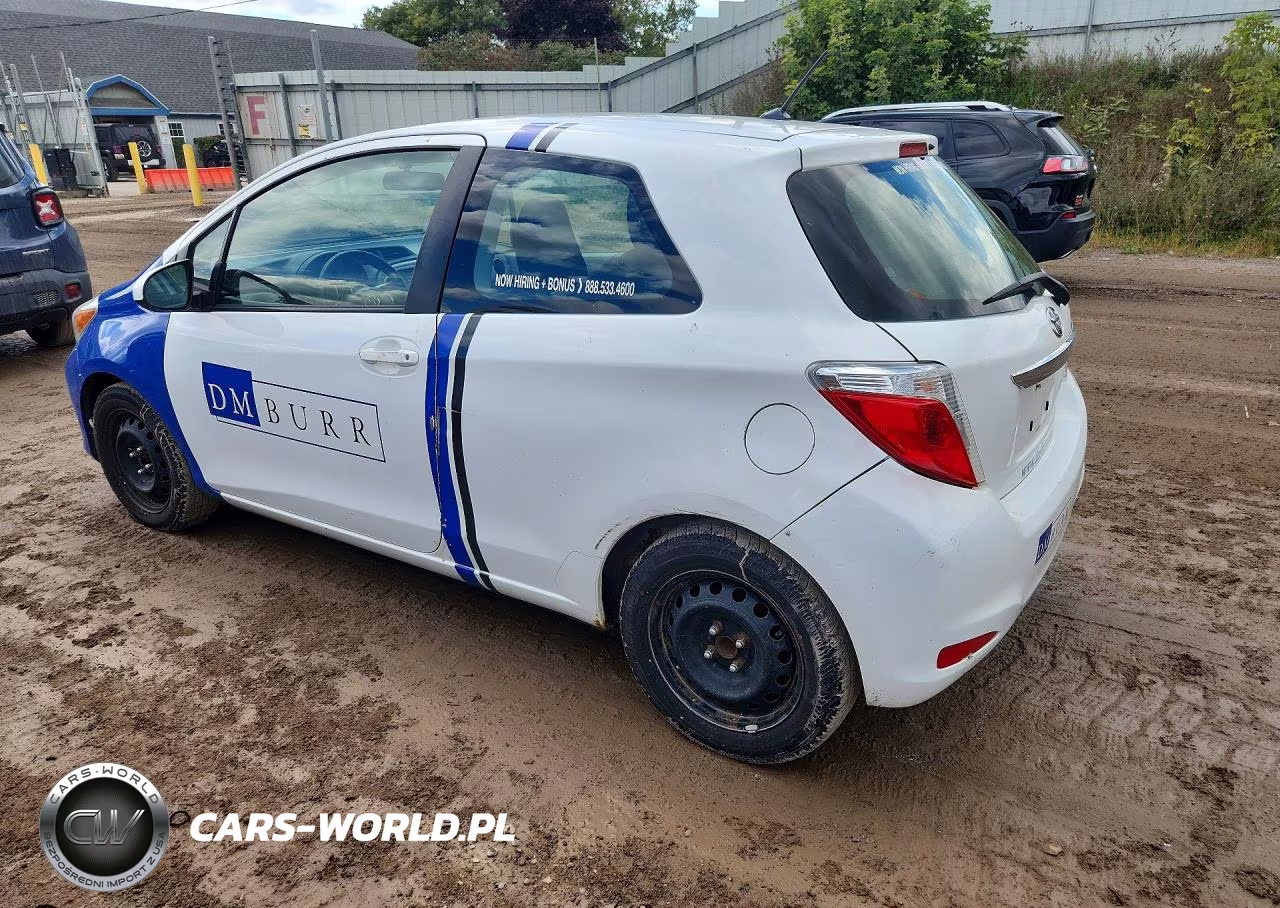 2012 Toyota Yaris 3-Door Le VIN:JTDJTUD35CD504600 - 2