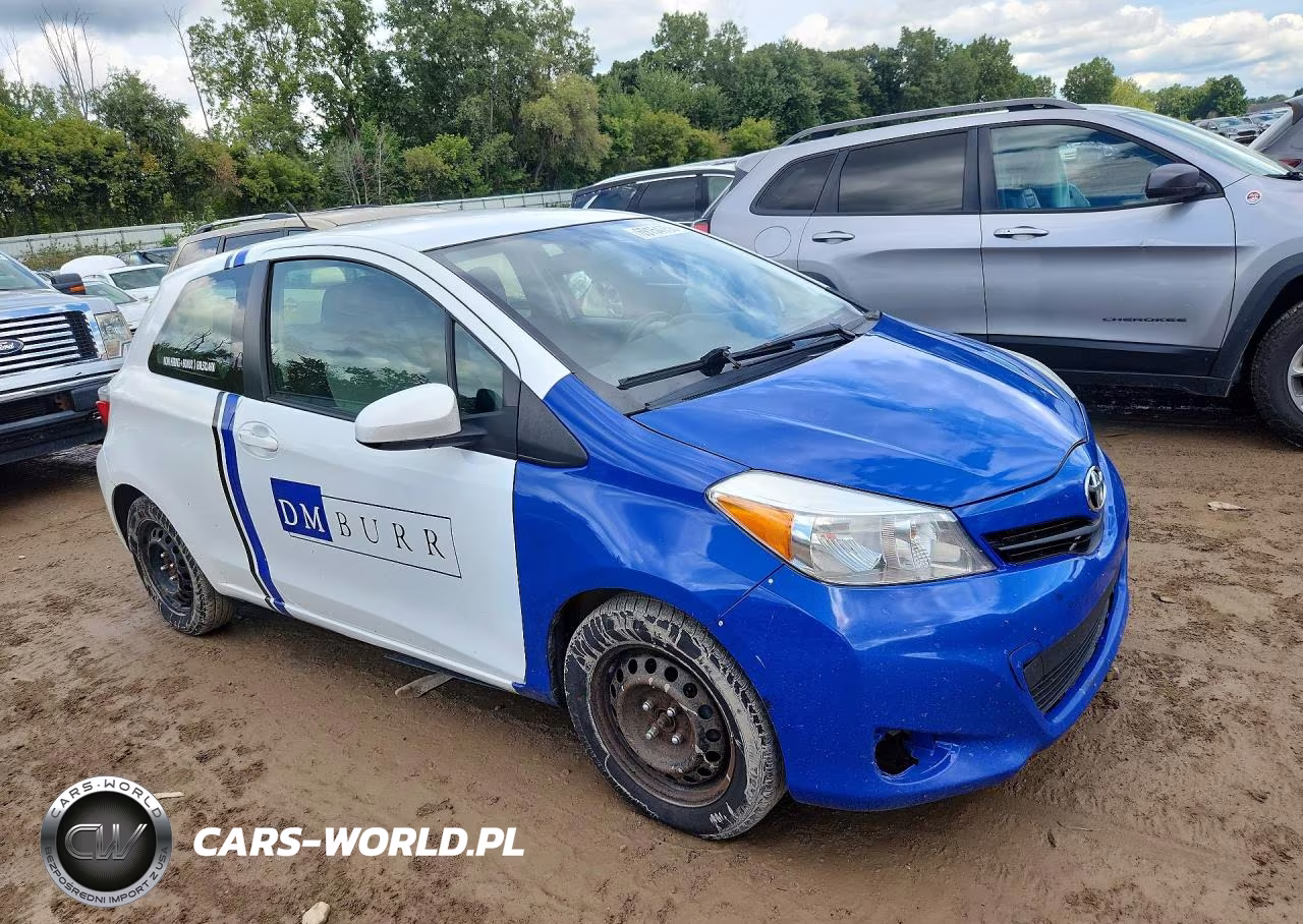 2012 Toyota Yaris 3-Door Le VIN:JTDJTUD35CD504600 - 4