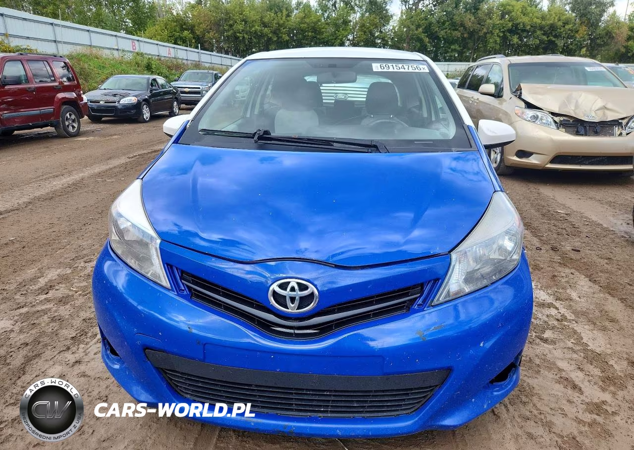 2012 Toyota Yaris 3-Door Le VIN:JTDJTUD35CD504600 - 5