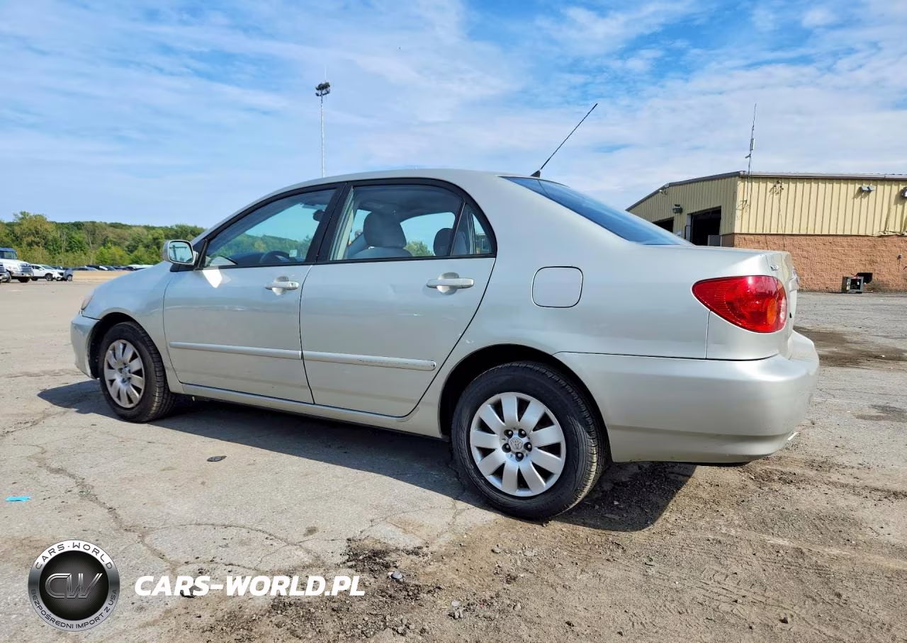 2003 Toyota Corolla Le VIN:2T1BR32E43C104266 - 2