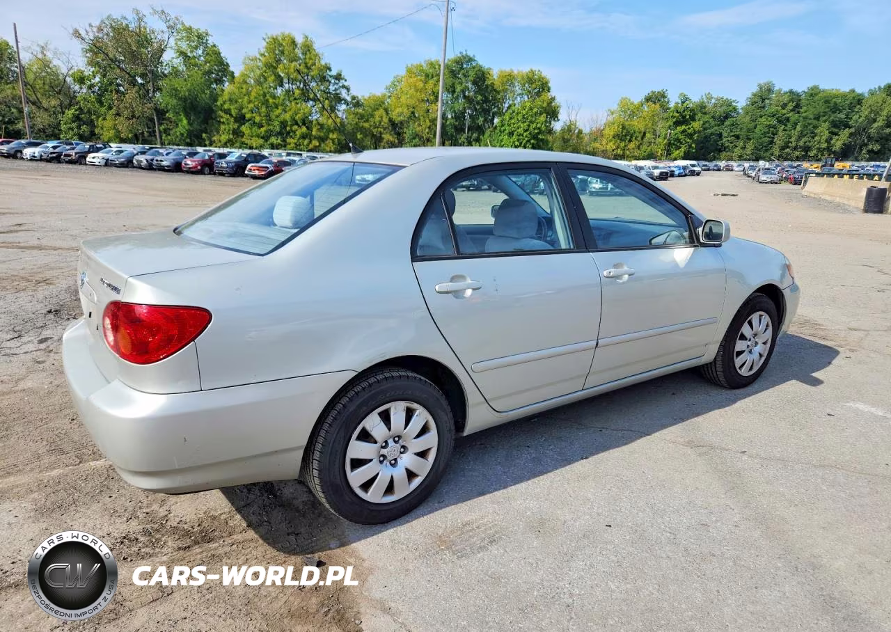 2003 Toyota Corolla Le VIN:2T1BR32E43C104266 - 3