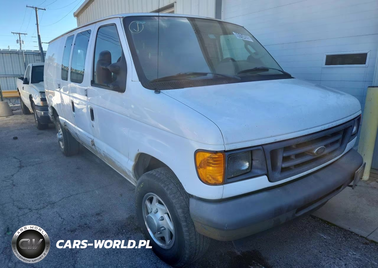 2007 Ford Econoline E350 Super Duty Van VIN:1FTSE34L27DA07633 - 4