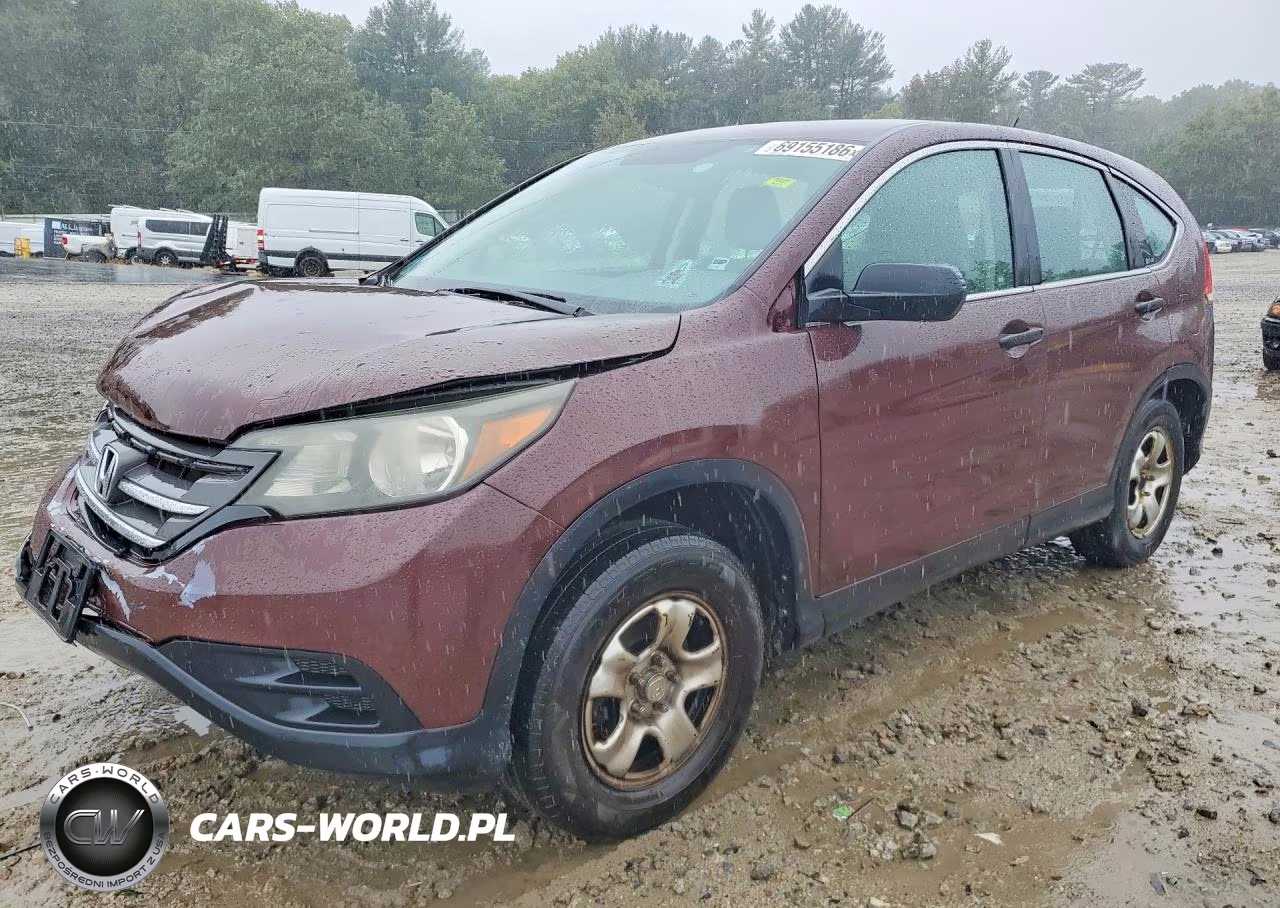 2012 Honda Cr-V Lx VIN:5J6RM4H33CL057484 - 1