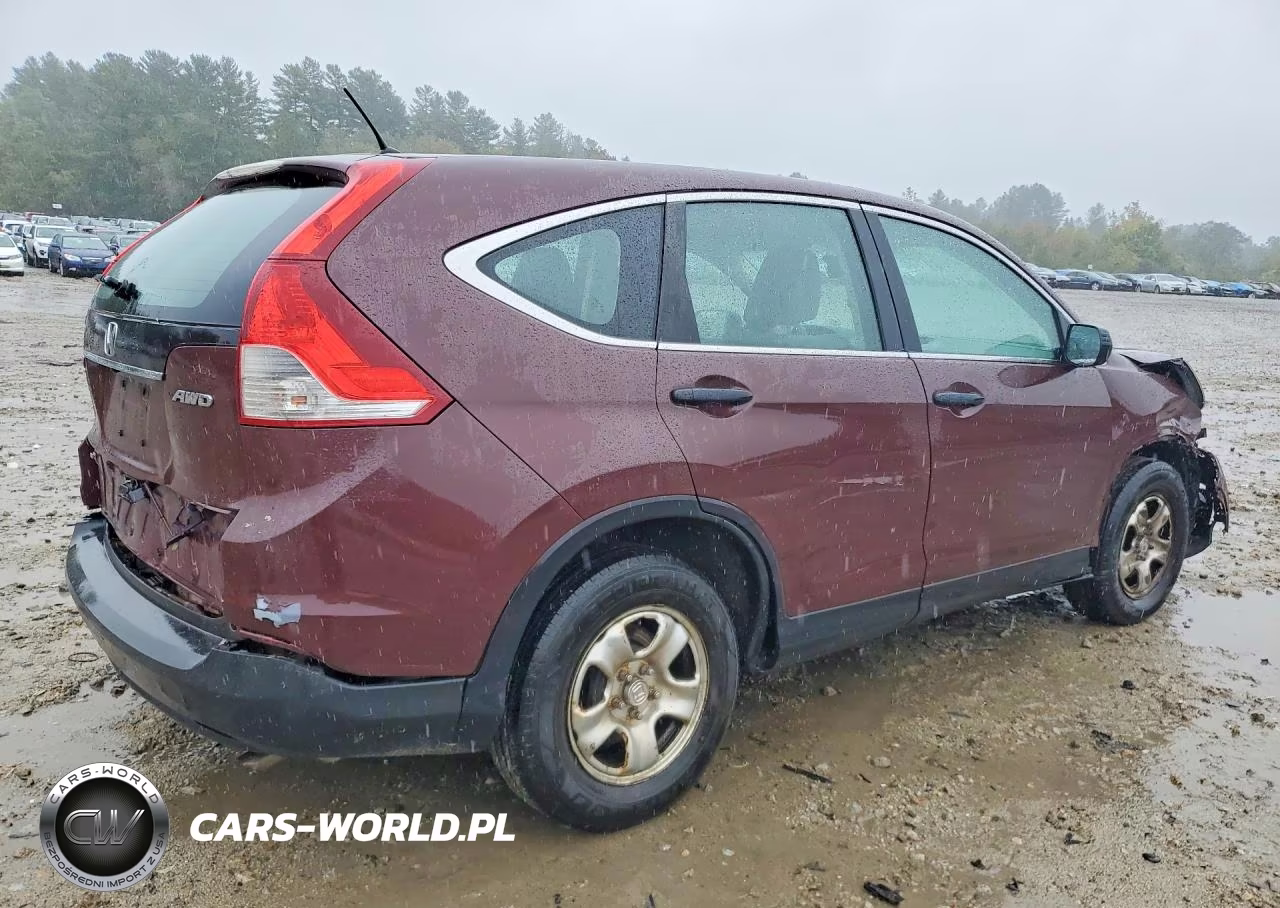 2012 Honda Cr-V Lx VIN:5J6RM4H33CL057484 - 3