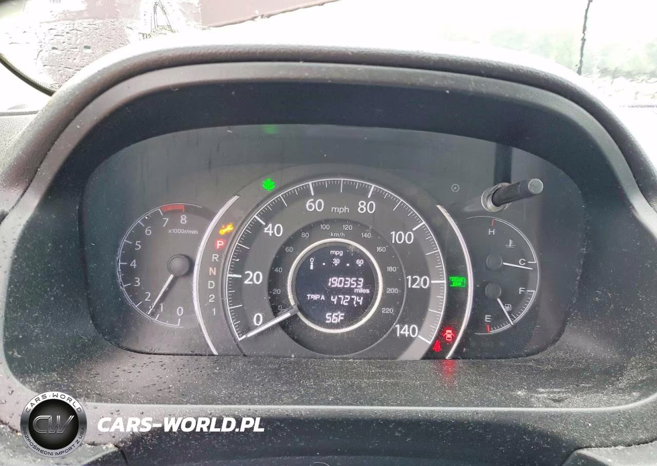 2012 Honda Cr-V Lx VIN:5J6RM4H33CL057484 - 9