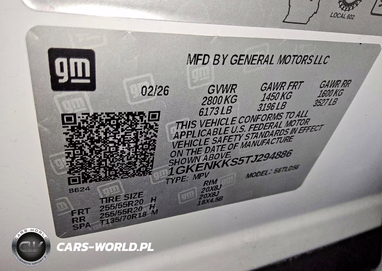2026 GMC Acadia Ele VIN:1GKENKKS5TJ294886 - 13
