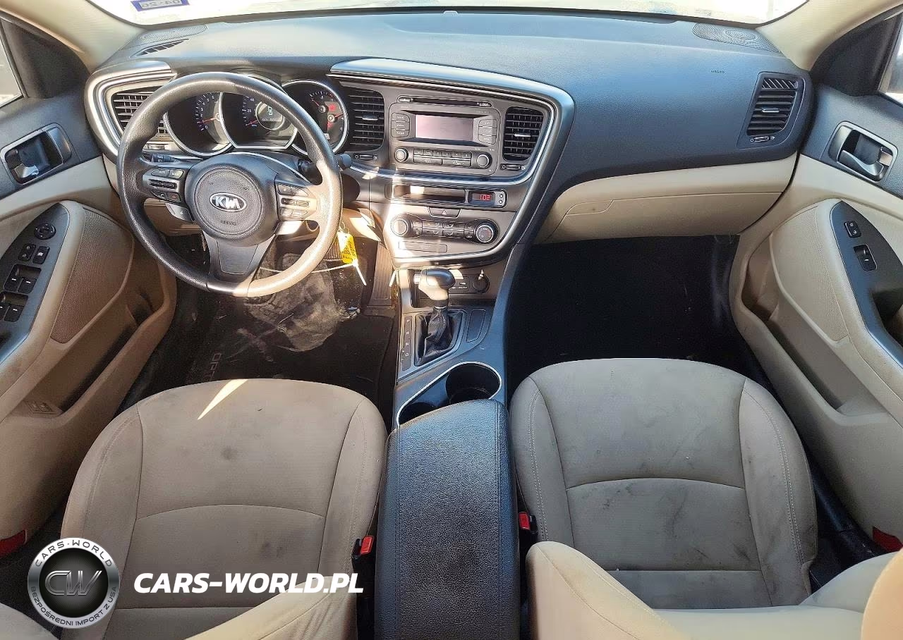 2015 Kia Optima Lx VIN:KNAGM4A79F5585448 - 8