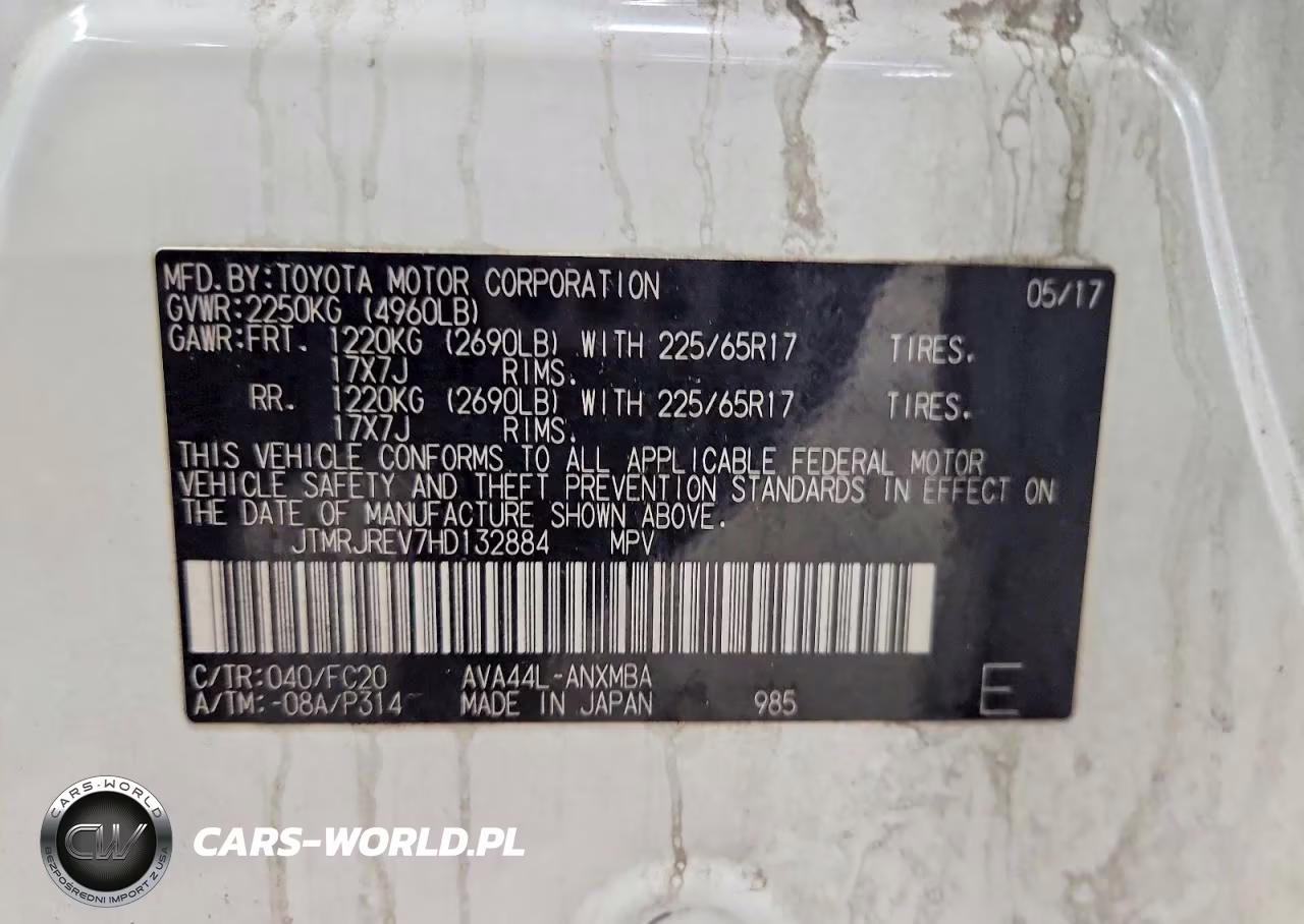 2017 Toyota Rav4 Hybrid Le Plus VIN:JTMRJREV7HD132884 - 13