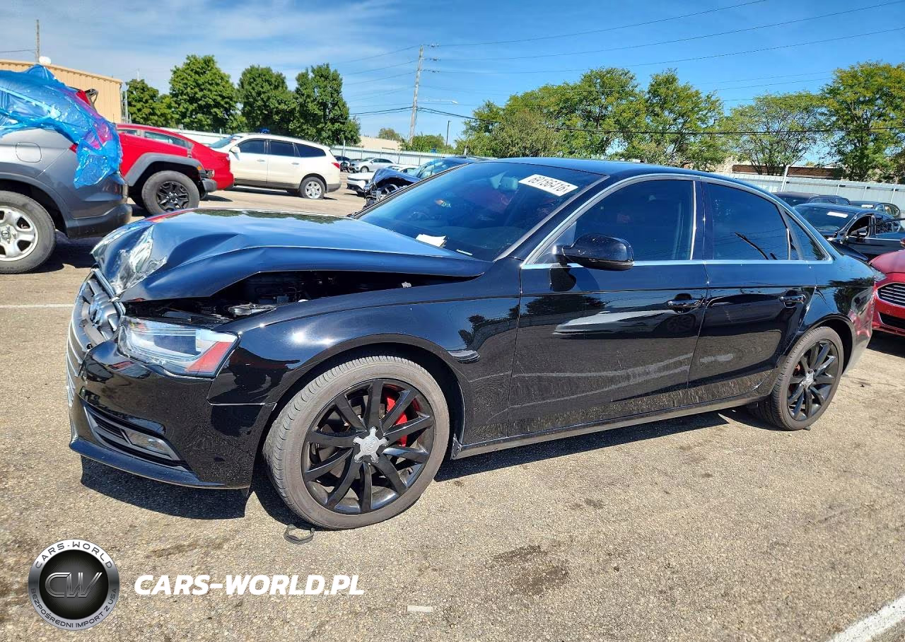 2013 Audi A4 Premium Plus VIN:WAUFFAFL7DA104210 - 1