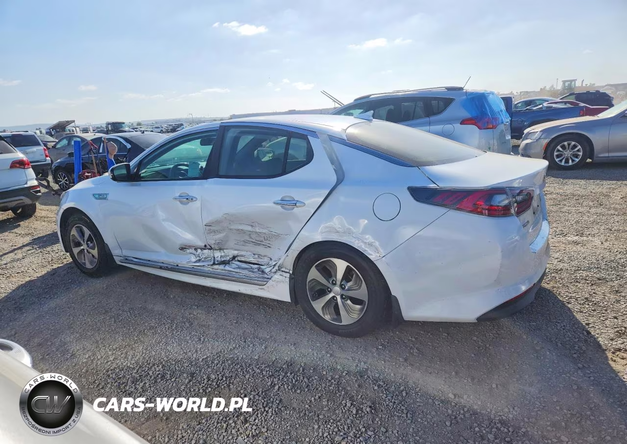 2015 Kia Optima Hybrid VIN:KNAGM4AD9F5080547 - 2