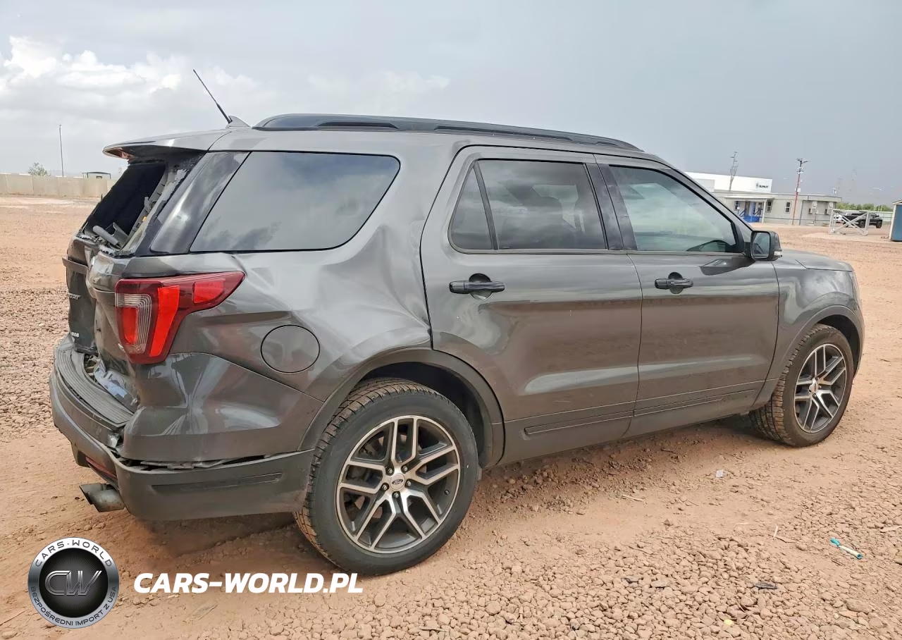 2018 Ford Explorer Sport VIN:1FM5K8GT9JGC14651 - 3