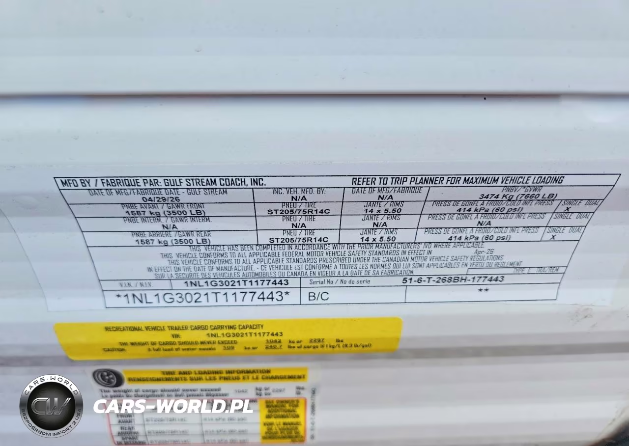 2026 Gulf Craft Inc. 51-6-T-268Bh VIN:1NL1G3021T1177443 - 10