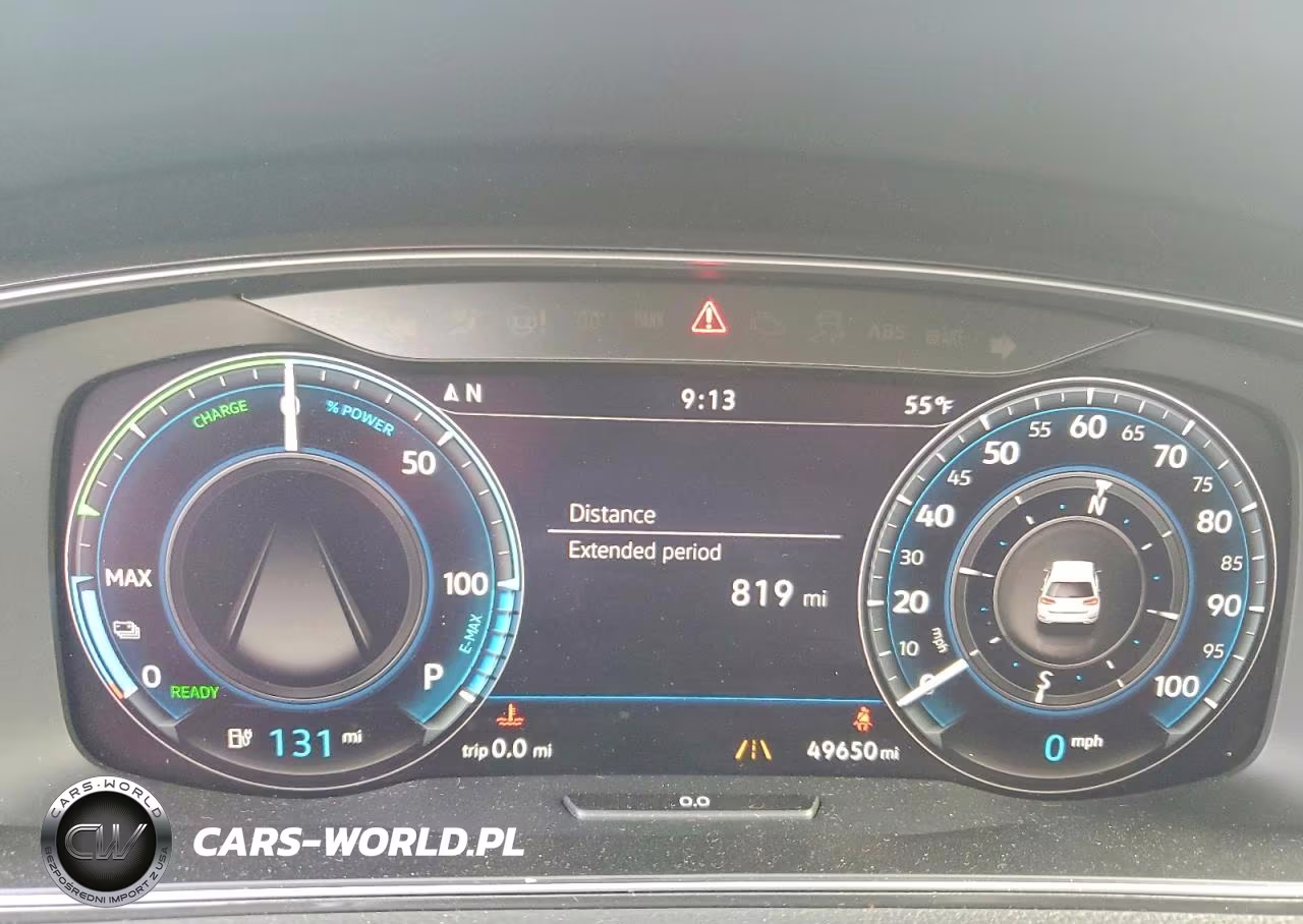 2019 Volkswagen E-Golf Sel Premium VIN:WVWPR7AU9KW910681 - 9