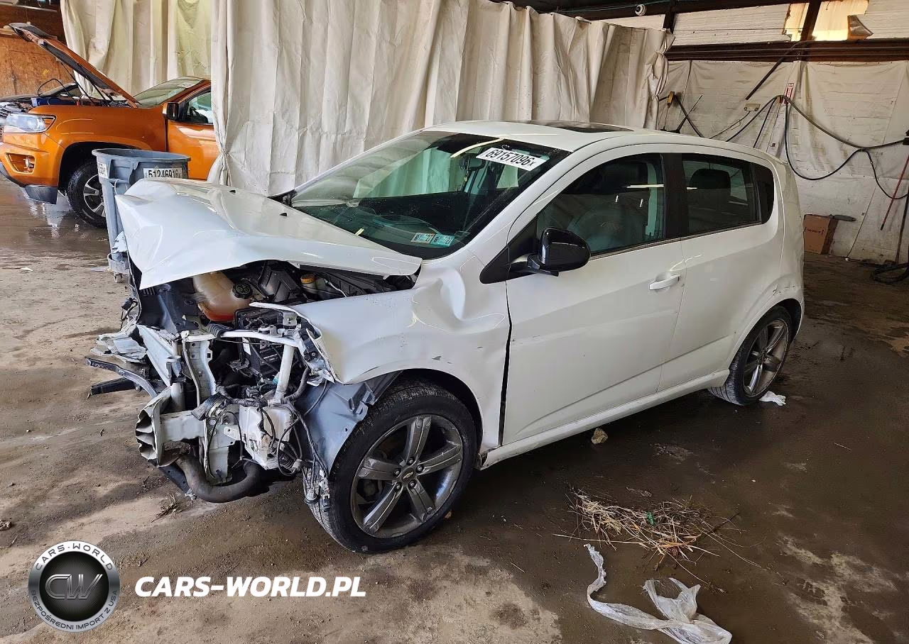 2013 Chevrolet Sonic Rs VIN:1G1JG6SBXD4215345 - 1