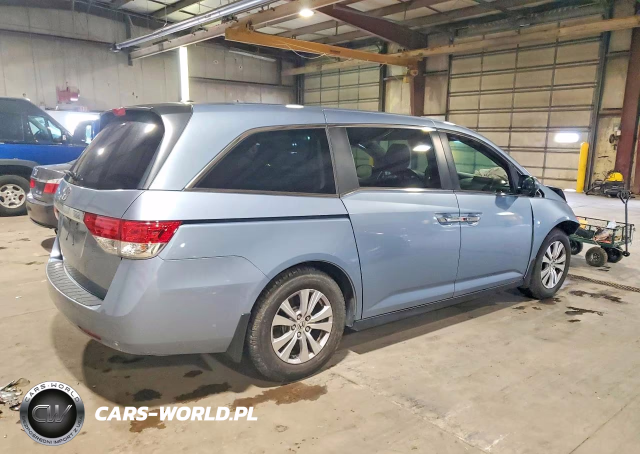 2014 Honda Odyssey Exl VIN:5FNRL5H62EB106897 - 3
