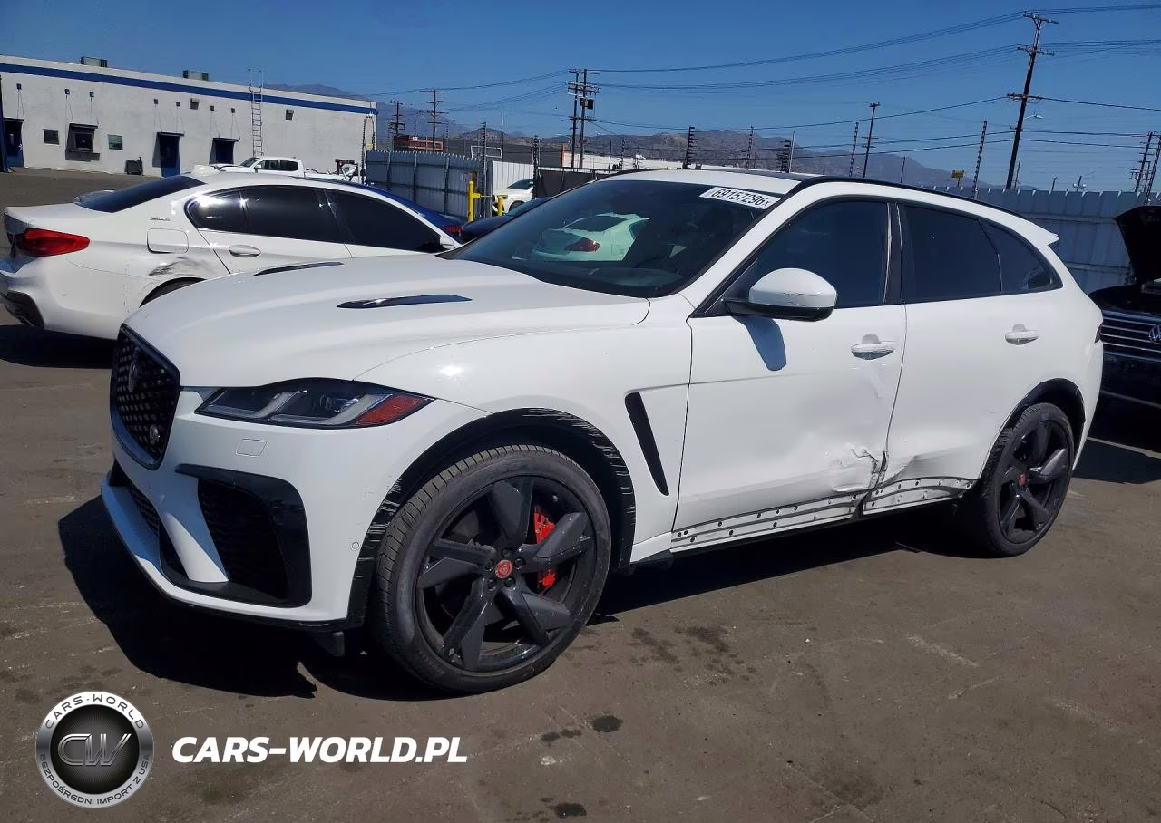 2022 Jaguar F-Pace Svr VIN:SADCZ2EE6NA695030 - 1