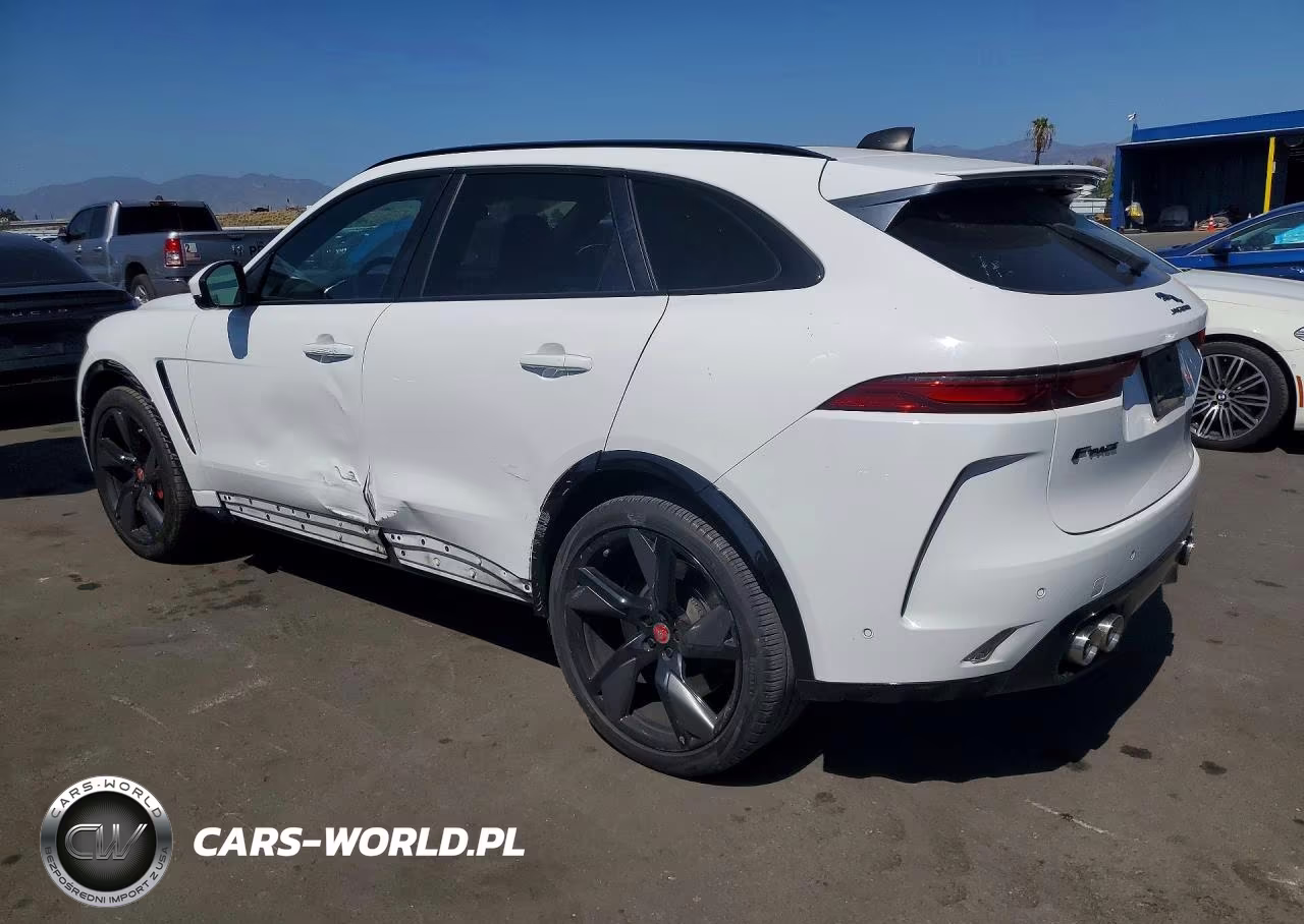 2022 Jaguar F-Pace Svr VIN:SADCZ2EE6NA695030 - 2