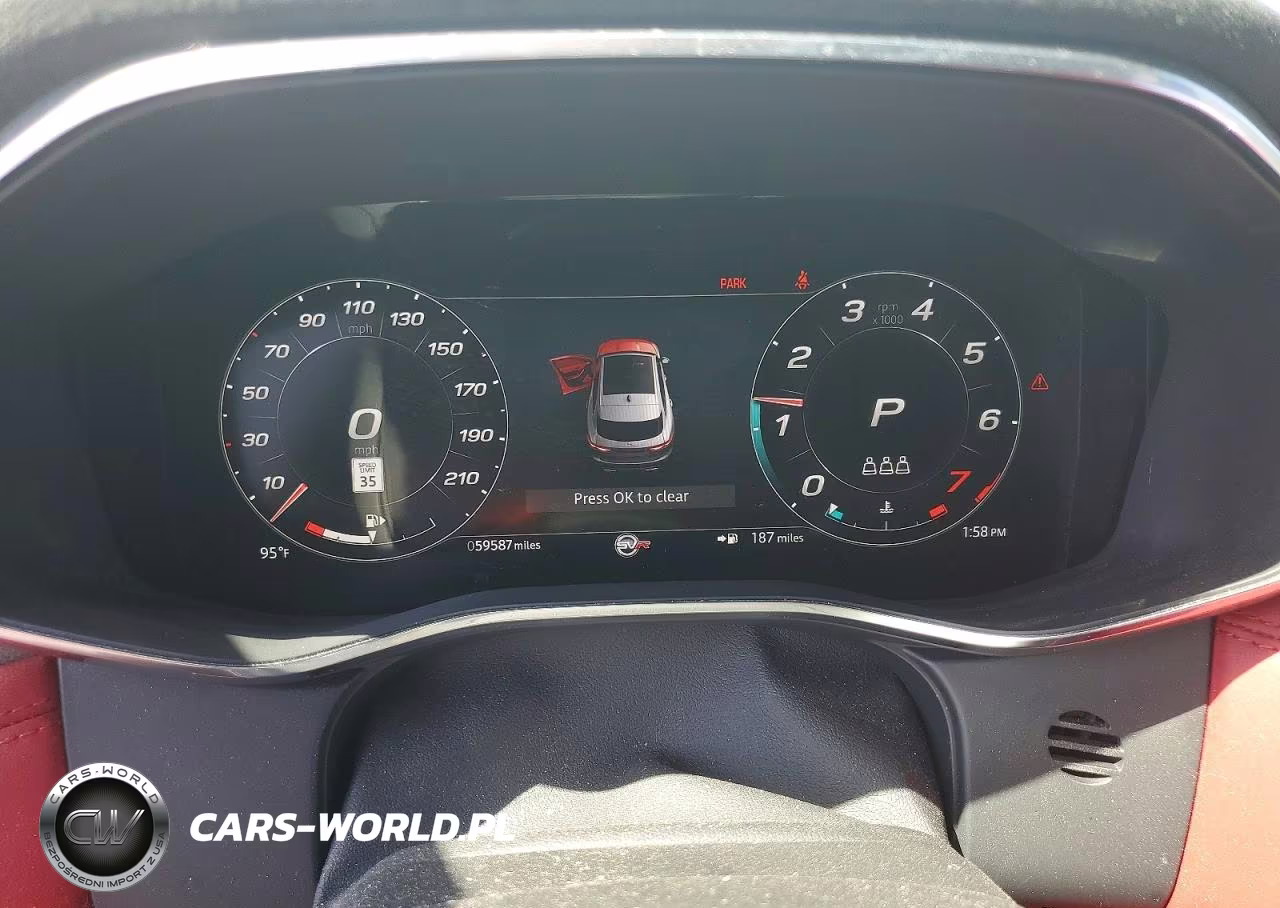 2022 Jaguar F-Pace Svr VIN:SADCZ2EE6NA695030 - 9