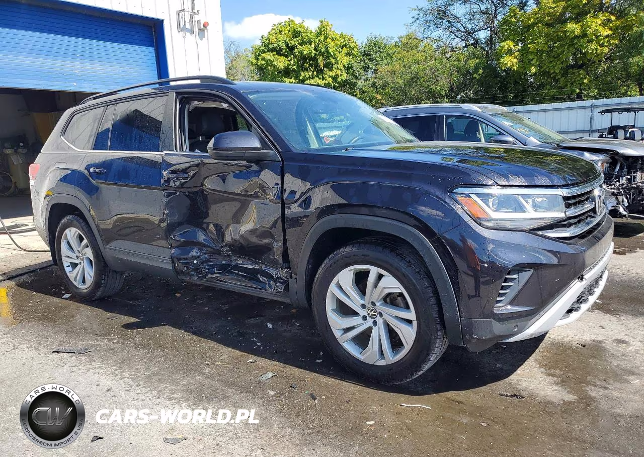 2021 Volkswagen Atlas Se VIN:1V2KR2CA9MC531392 - 4