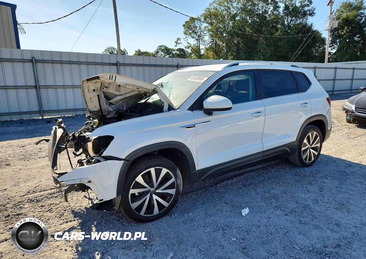 2022 Volkswagen Taos Se VIN:3VVRX7B26NM009317 - 1