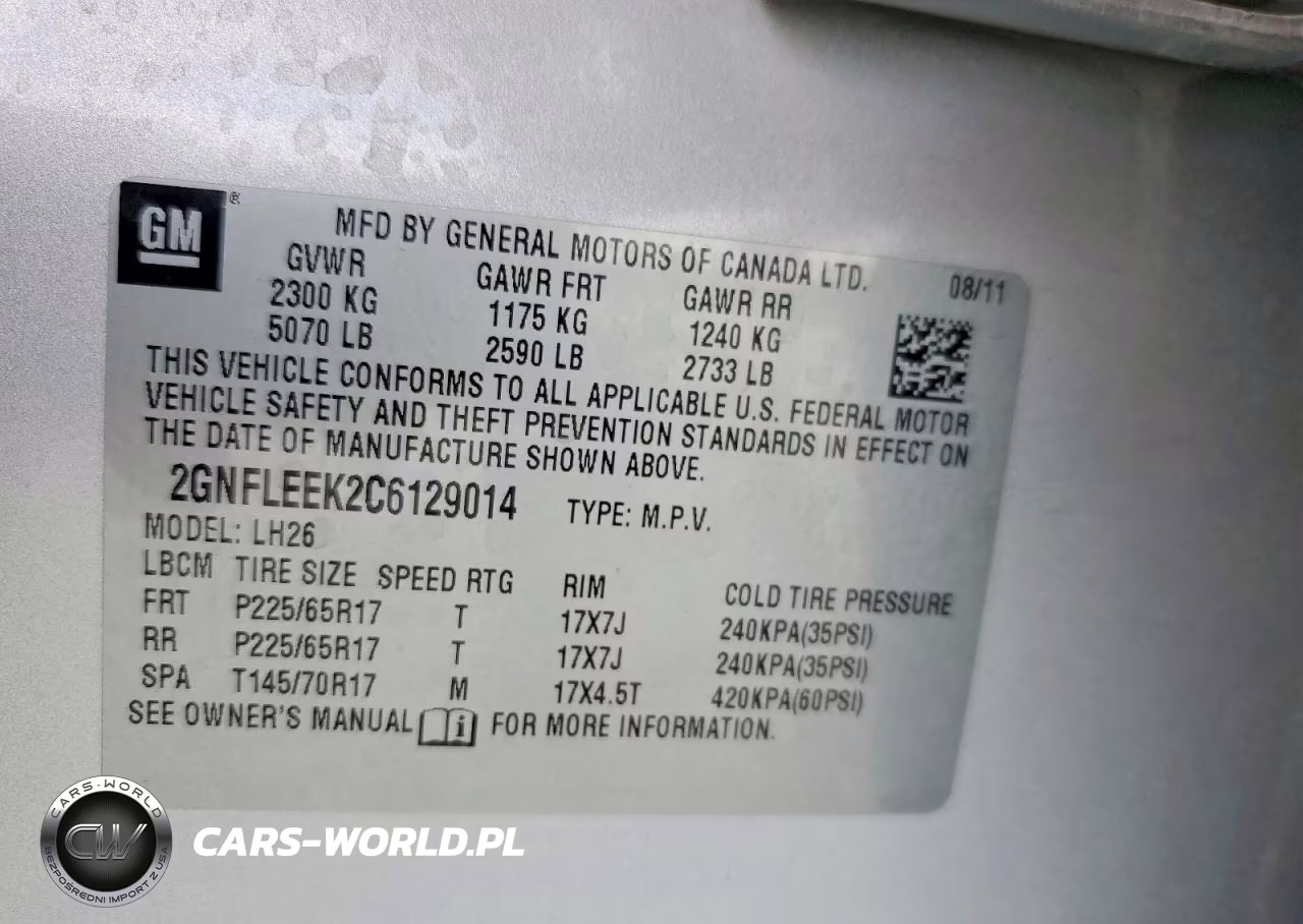 2012 Chevrolet Equinox Lt VIN:2GNFLEEK2C6129014 - 14