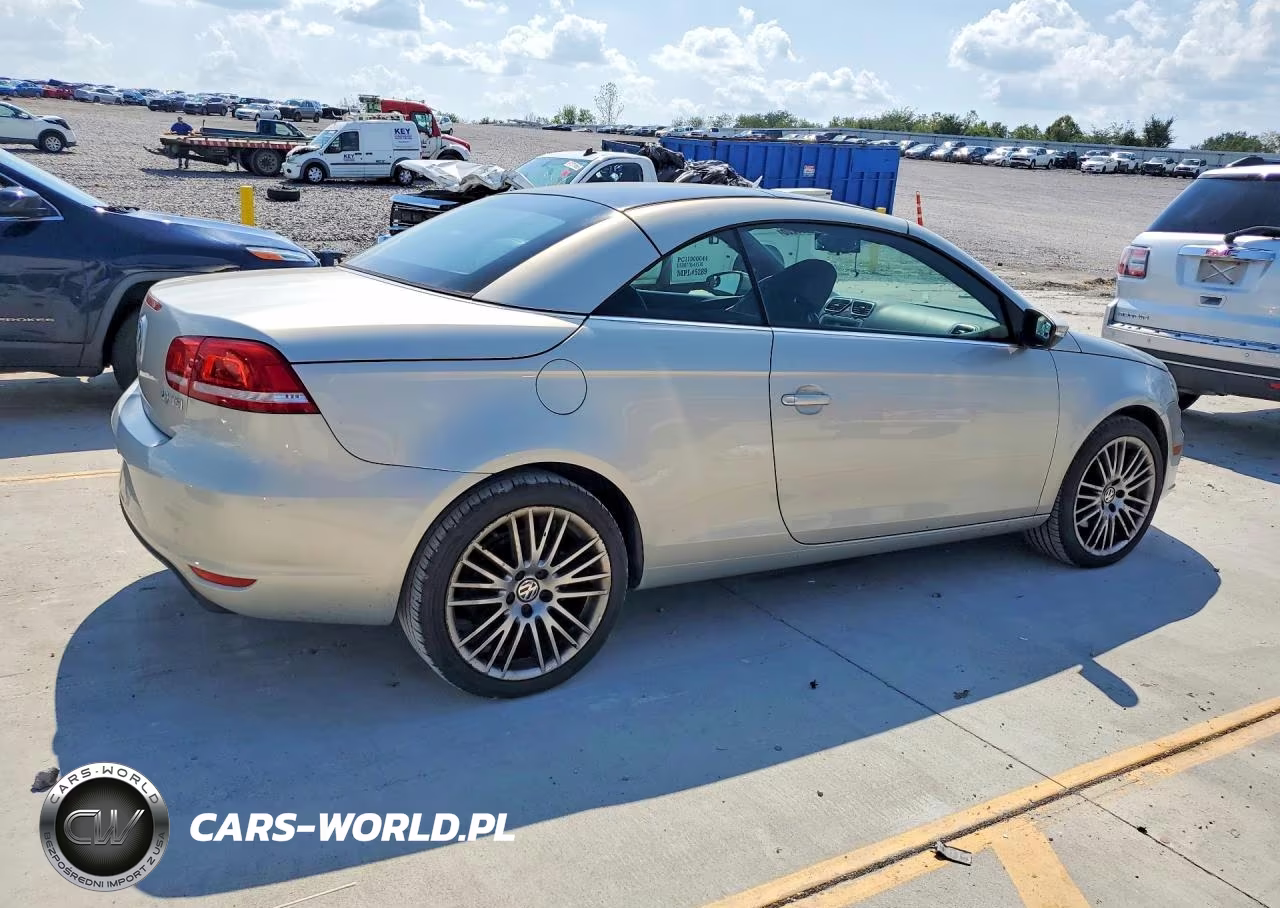 2012 Volkswagen Eos Komfort VIN:WVWBW7AH5CV008445 - 3