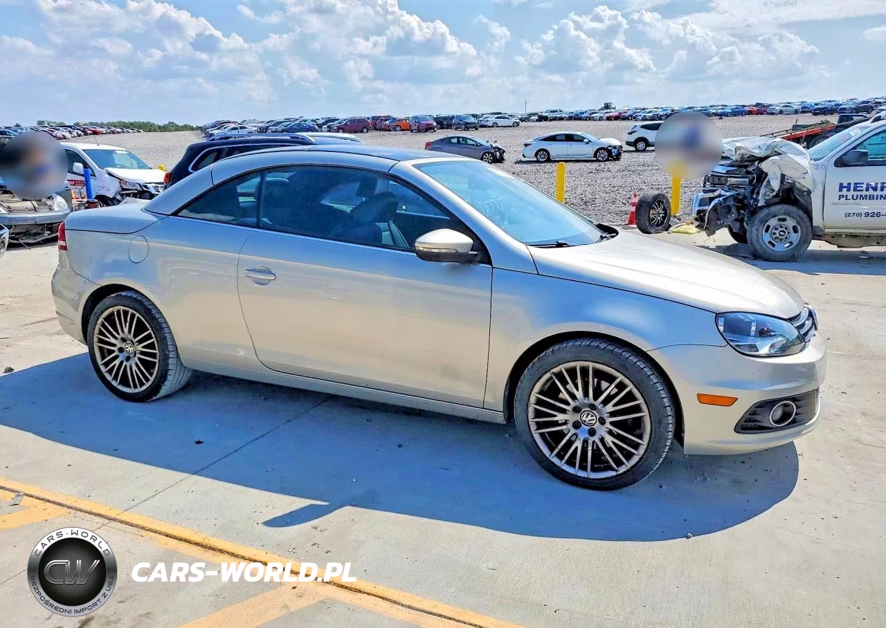 2012 Volkswagen Eos Komfort VIN:WVWBW7AH5CV008445 - 4