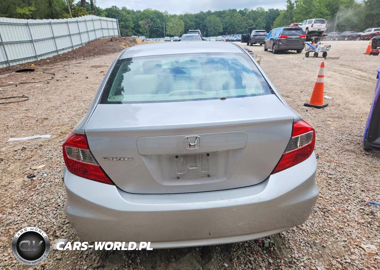 2012 Honda Civic Lx VIN:19XFB2F53CE095278 - 6