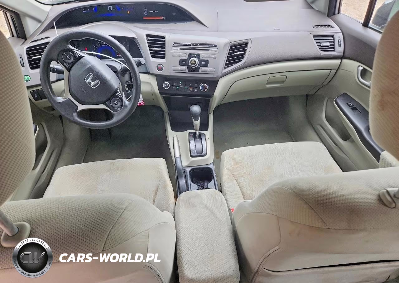 2012 Honda Civic Lx VIN:19XFB2F53CE095278 - 8