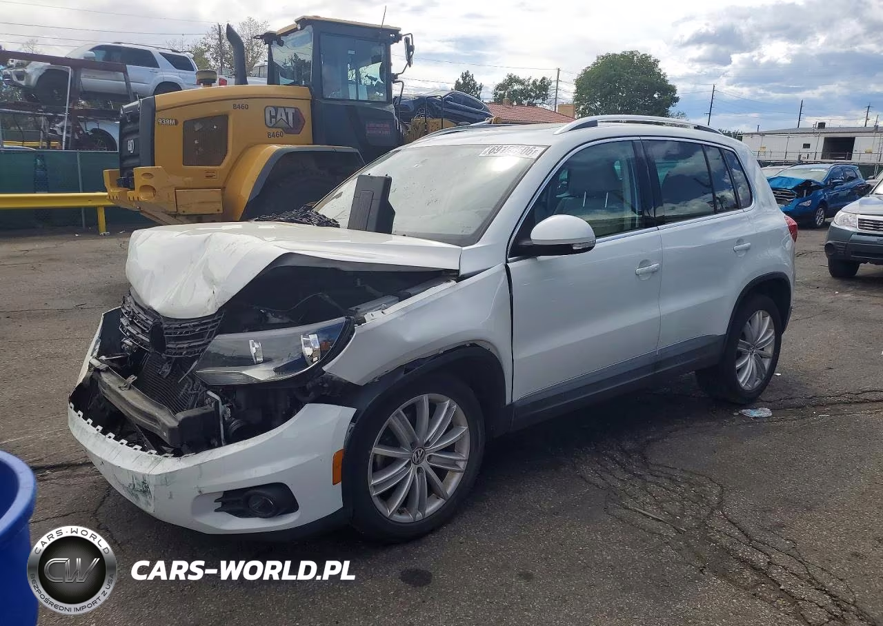2015 Volkswagen Tiguan S VIN:WVGBV7AXXFW581653 - 1