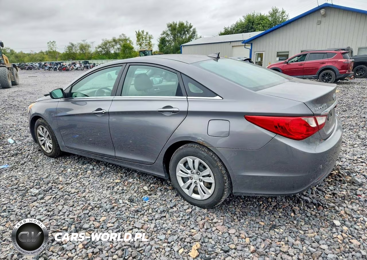 2012 Hyundai Sonata Gls VIN:5NPEB4AC7CH329687 - 2